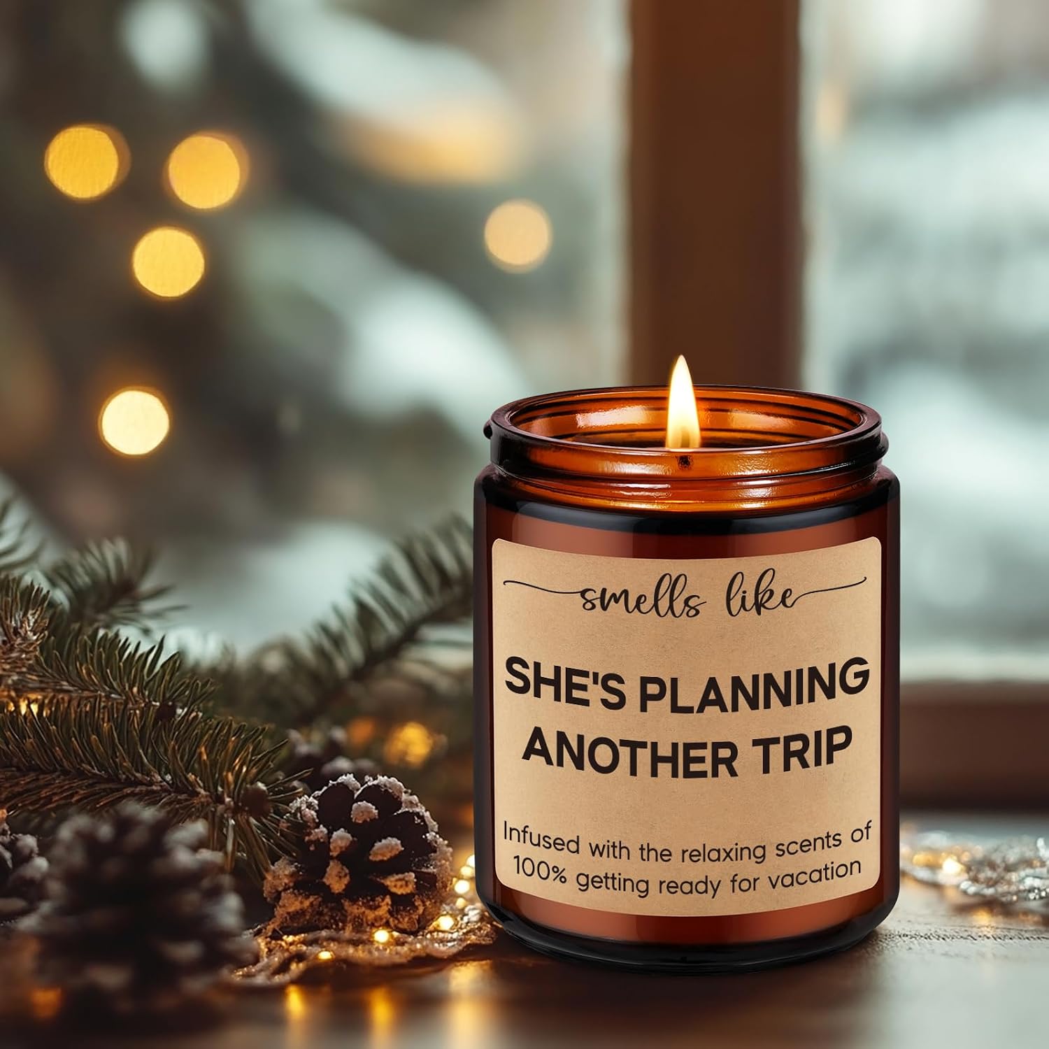 LEADO Travel Candle, Travel Gifts for Women, Traveling, Gifts for Travelers
