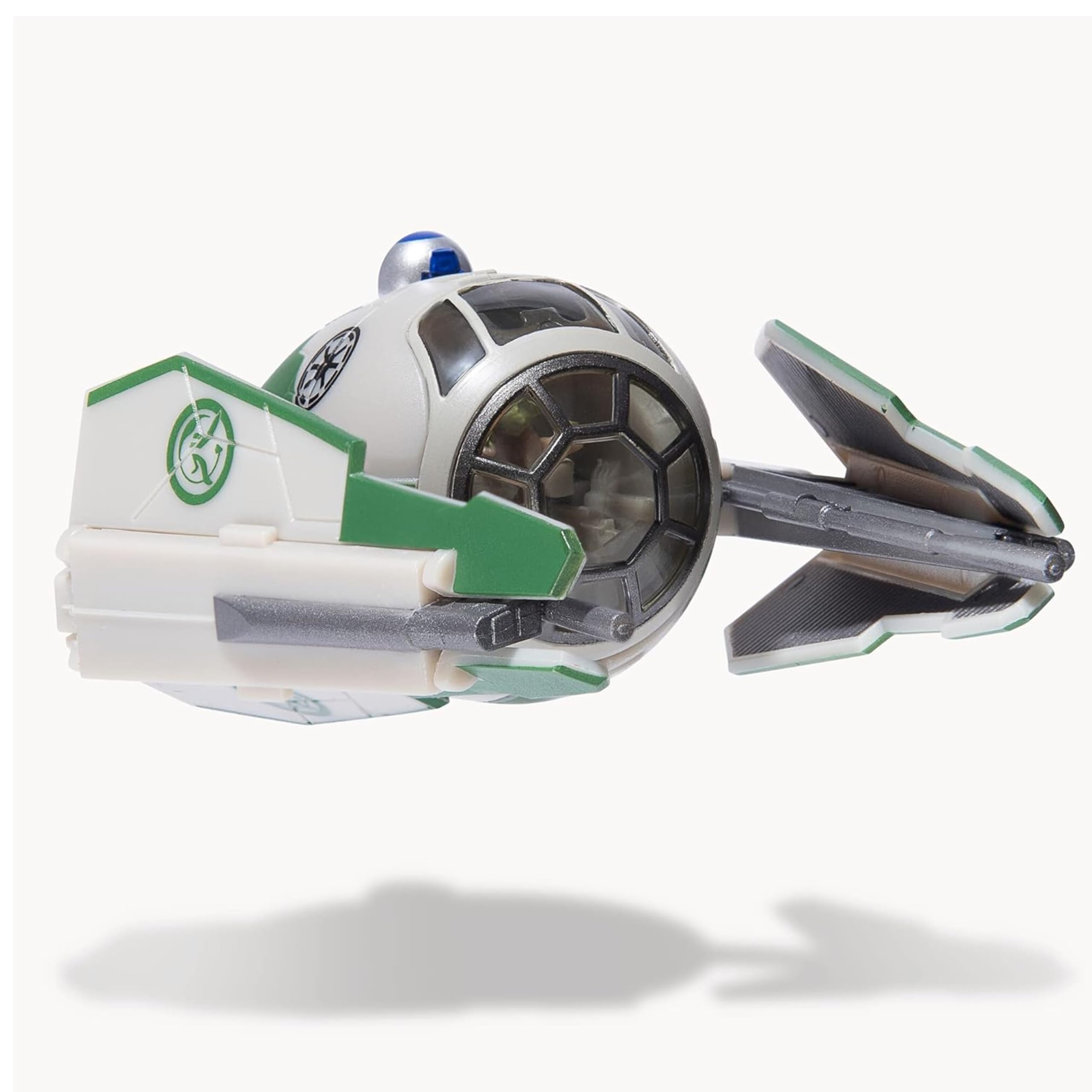 Bizak Star Wars Nave 8 cm Jedi Starfighter di Yoda, con 2 figure (62610008)