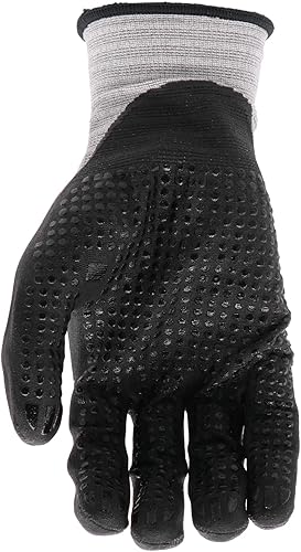 Miniatura 4 de Boss Men's Tactile Grip with Nitrile Coated Palm and Nylon Shell Work Gloves