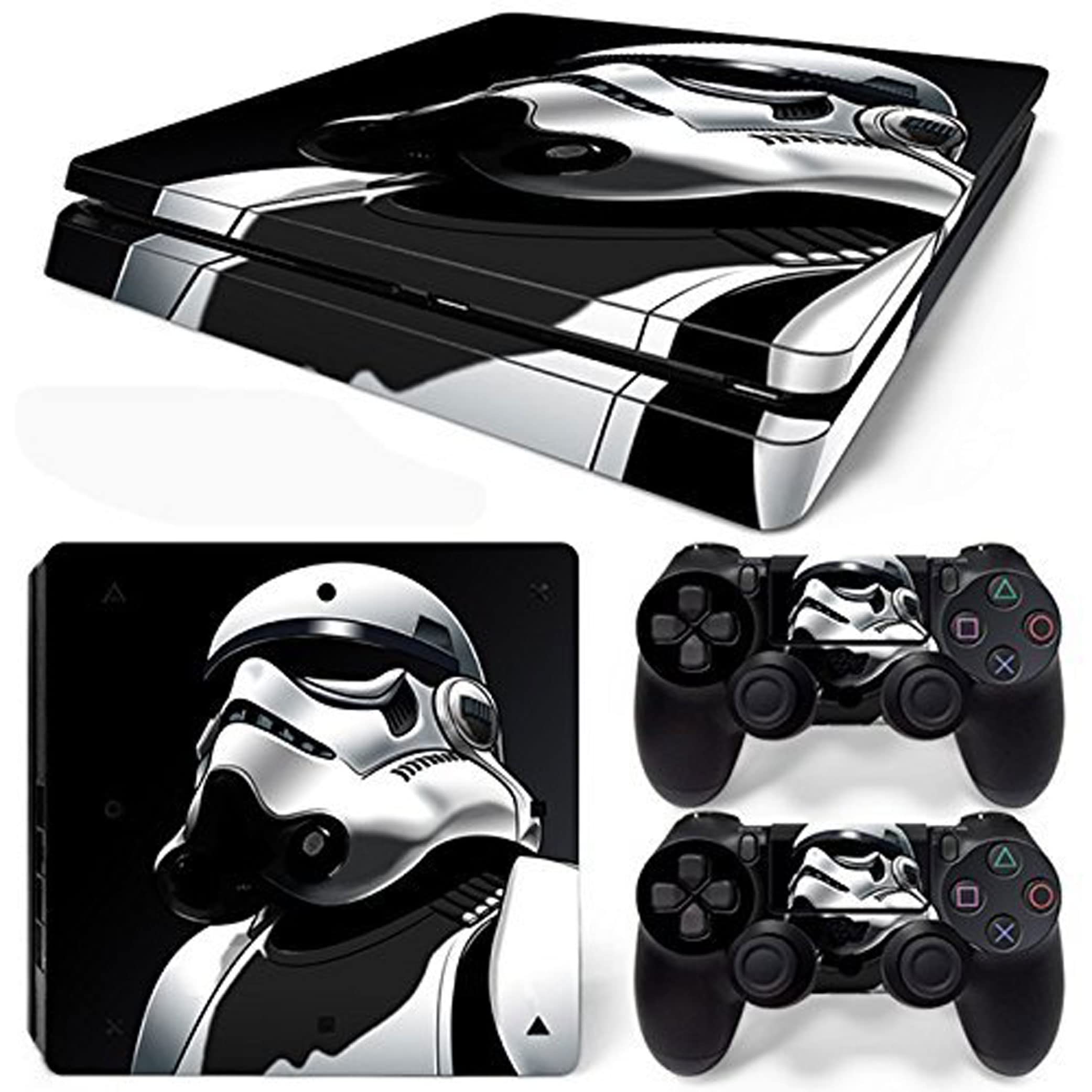 Elton Star Warrior Theme 3M Skin Sticker Cover for PS4 Slim Console and Controllers [video game] (B074FZFMZK) Amazon Price History, Amazon Price Tracker
