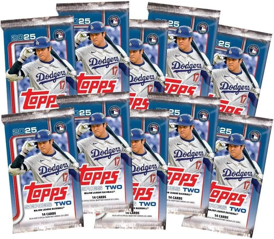 新品未開封 Topps 2025 Series 2 Mega Box 4box 新品未開封 Topps 2025 Series 2 Mega Box 4box Topps 2025