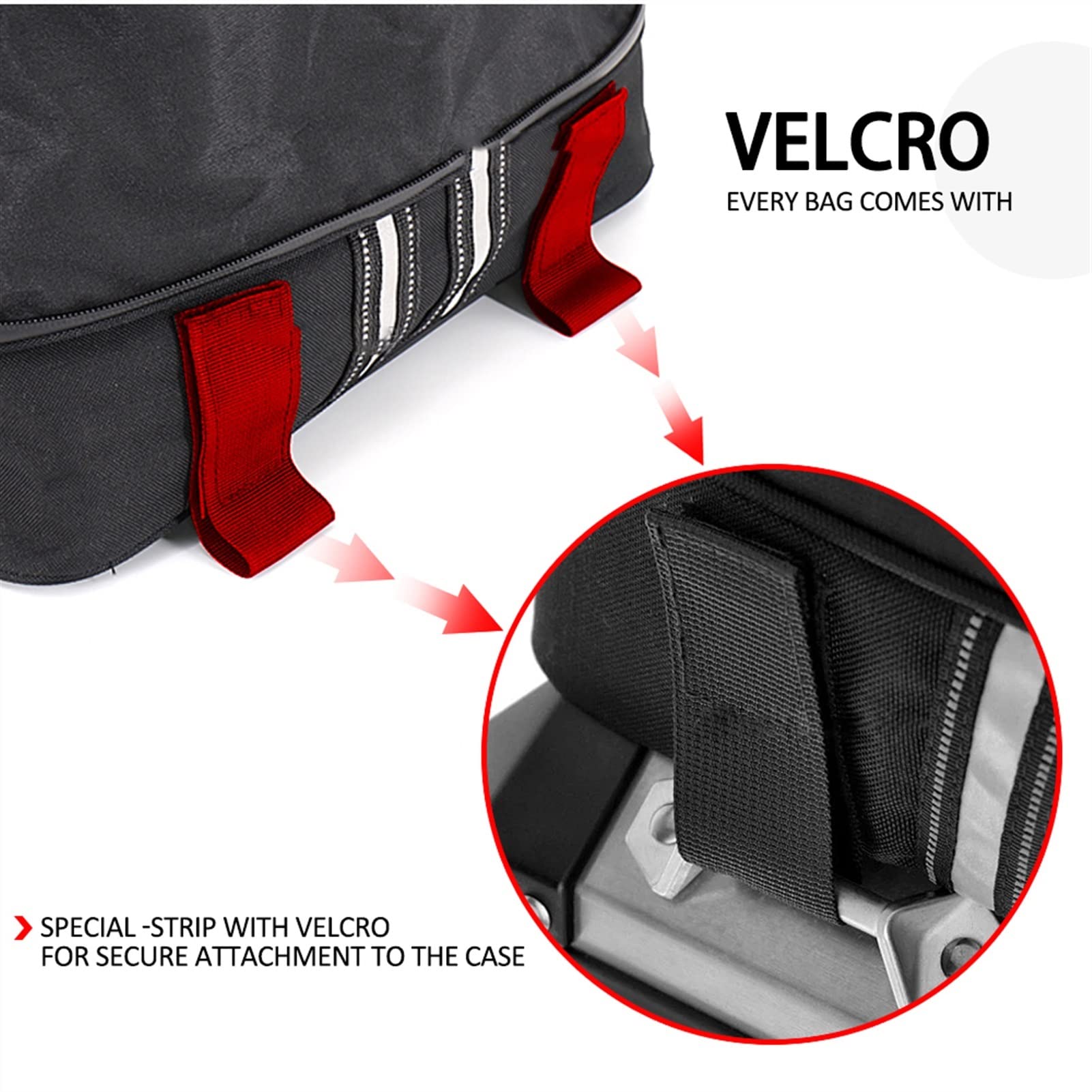 Accessori Moto BMW R 1200 1250 GS LC Adventure: Borse Superiori, Laterali e da Viaggio per F650GS G310GS ADV (Color: 3bags-aset)