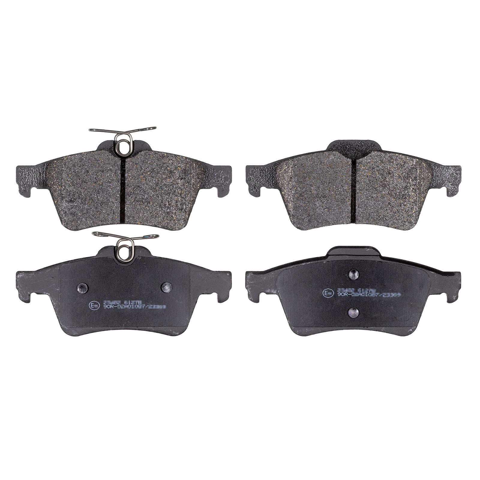 Febi Bilstein 16588 Pastiglie Freno (posteriore) - Set Di 4 Pastiglie