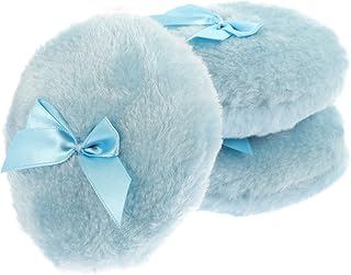 FRCOLOR 6 Peças De Sopro De Pó De Beleza Sopro De Corpo Sopro De Pó Solto Sopro De Pó Redondo Fofo Sopro De Pó Elfo Sopro De Pó Doméstico Fornecimento De Casa Corpo Pó Sopro Gravata