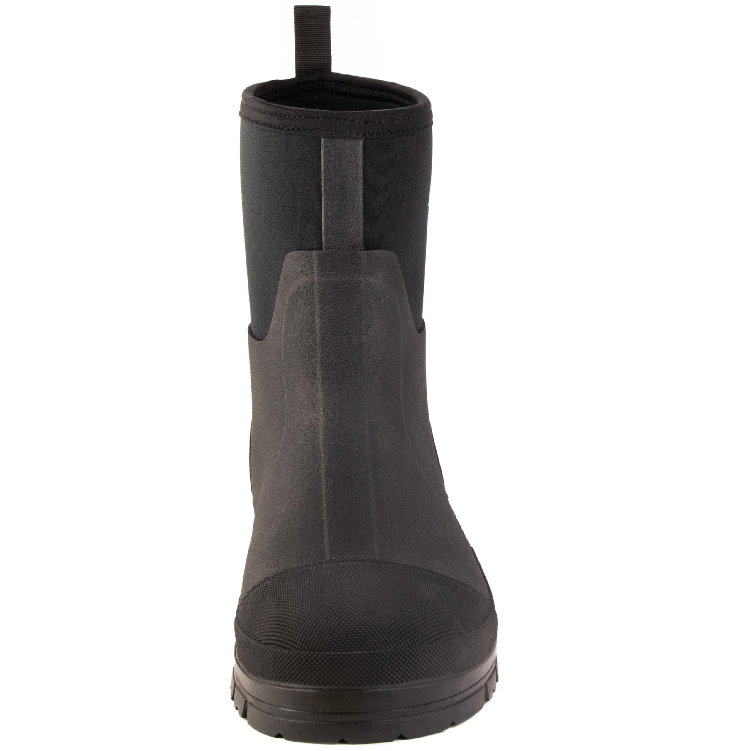 Savage Island Arran Bottes de Pluie Courtes en Néoprène pour Homme – Isolantes et Chaudes, Noir et Vert