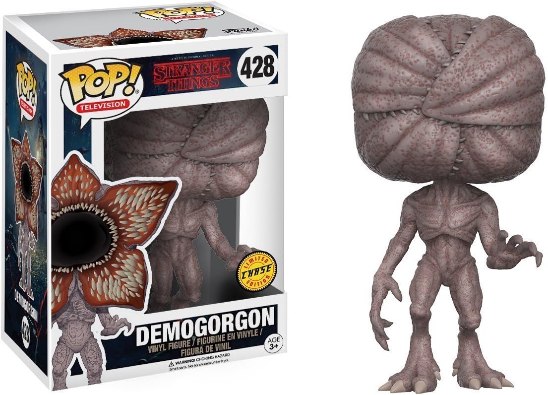 POP Stranger Things - Demogorgon Edition Chase Funko Pop! Vinyl Figure (Bundled with Compatible Pop Box Protector Case) Multicolor 3.75 inches