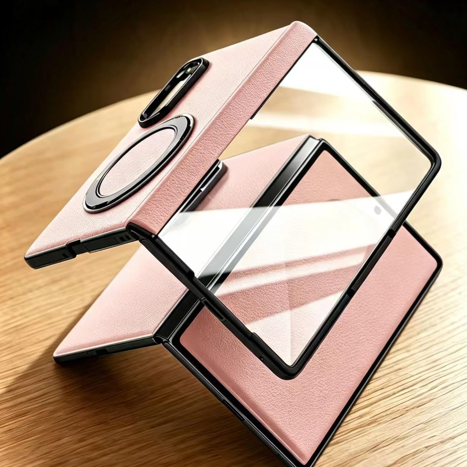 Antyszpiegowskie etui do Samsung Galaxy Z Fold 8, składany stojak