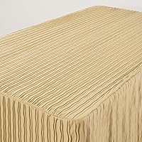 Vista 2 de The Folding Table Cloth Oro de 6 pies 30x72x29
