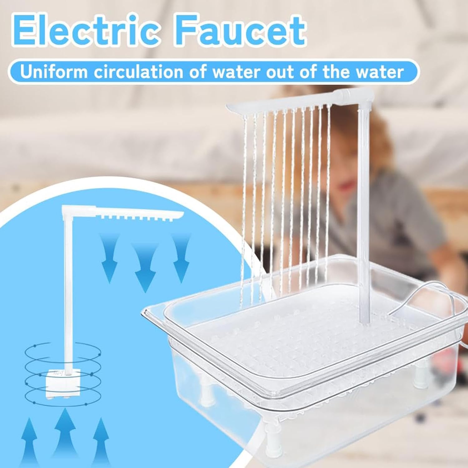 Innovative Bird Bath - Bird Automatic Bathtub, Parakeets Water Fountain | Multipurpose Small Bathtub Bowl Cage Bird Shower, Bird Water Bath Self-Cleaning Bird Bathing Tub Container for Birds Showers