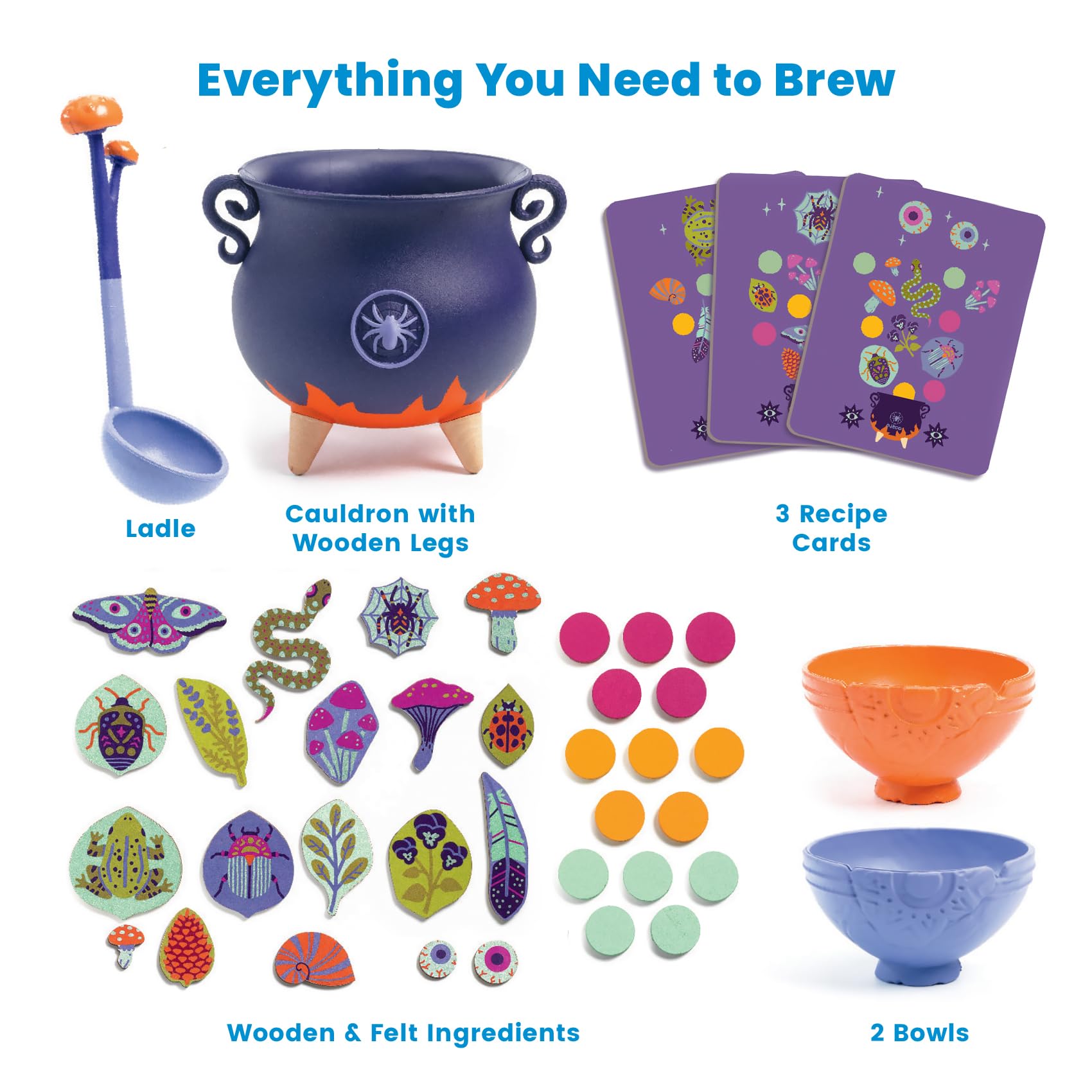 Amazon.com: DJECO - Witch Soup & Magic Potion Toy Kit