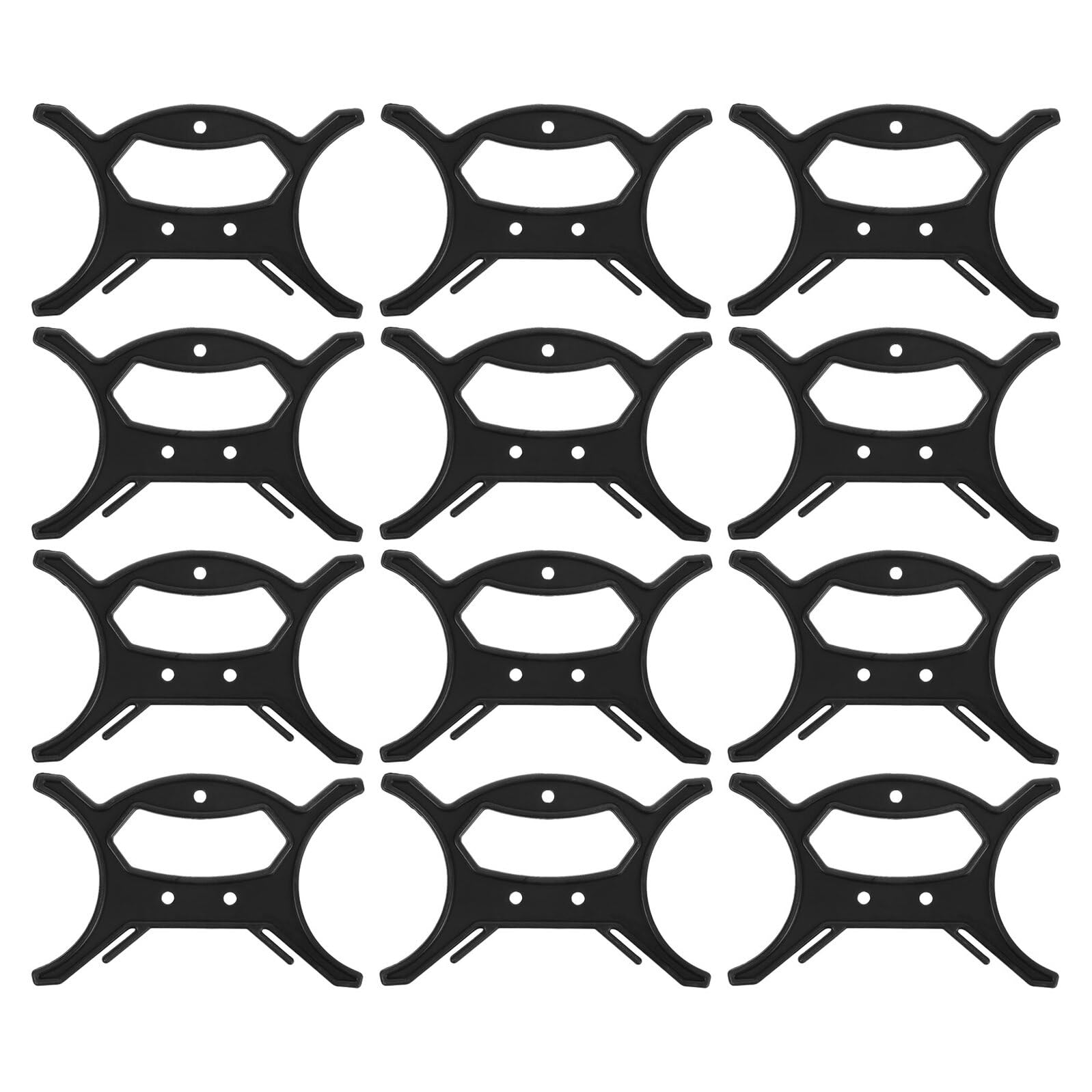 Enrollador de Luces Navideñas Negro LALAFINA Sistema de Almacenamiento Flexible 12 Uds