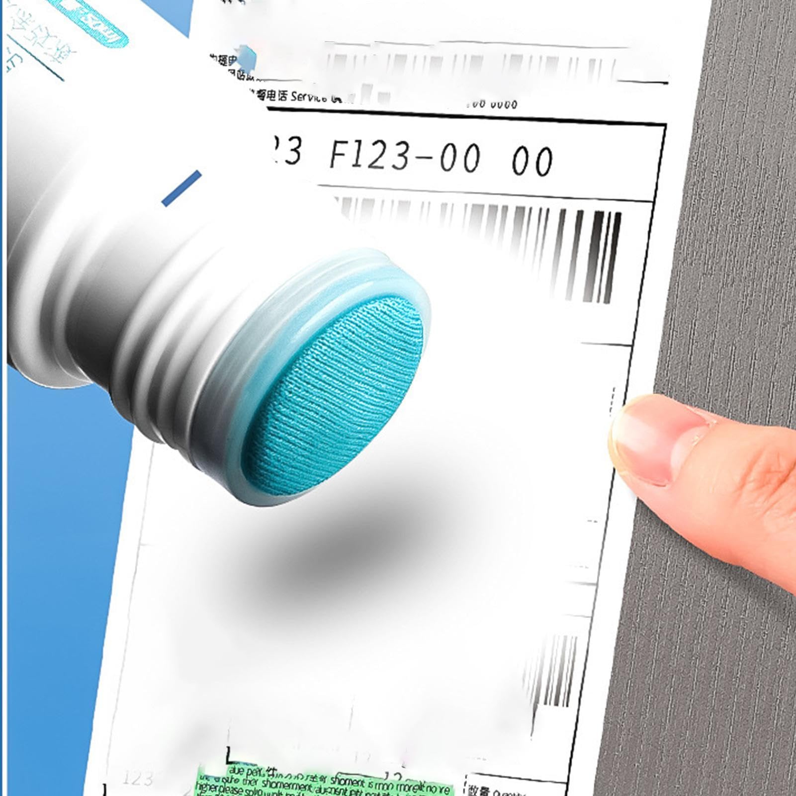 EXBERT Líquido corrector de protección de la información, corrección duradera para protección de la privacidad, líquido de corrección de documentos de oficina en casa, para identidad, dirección de