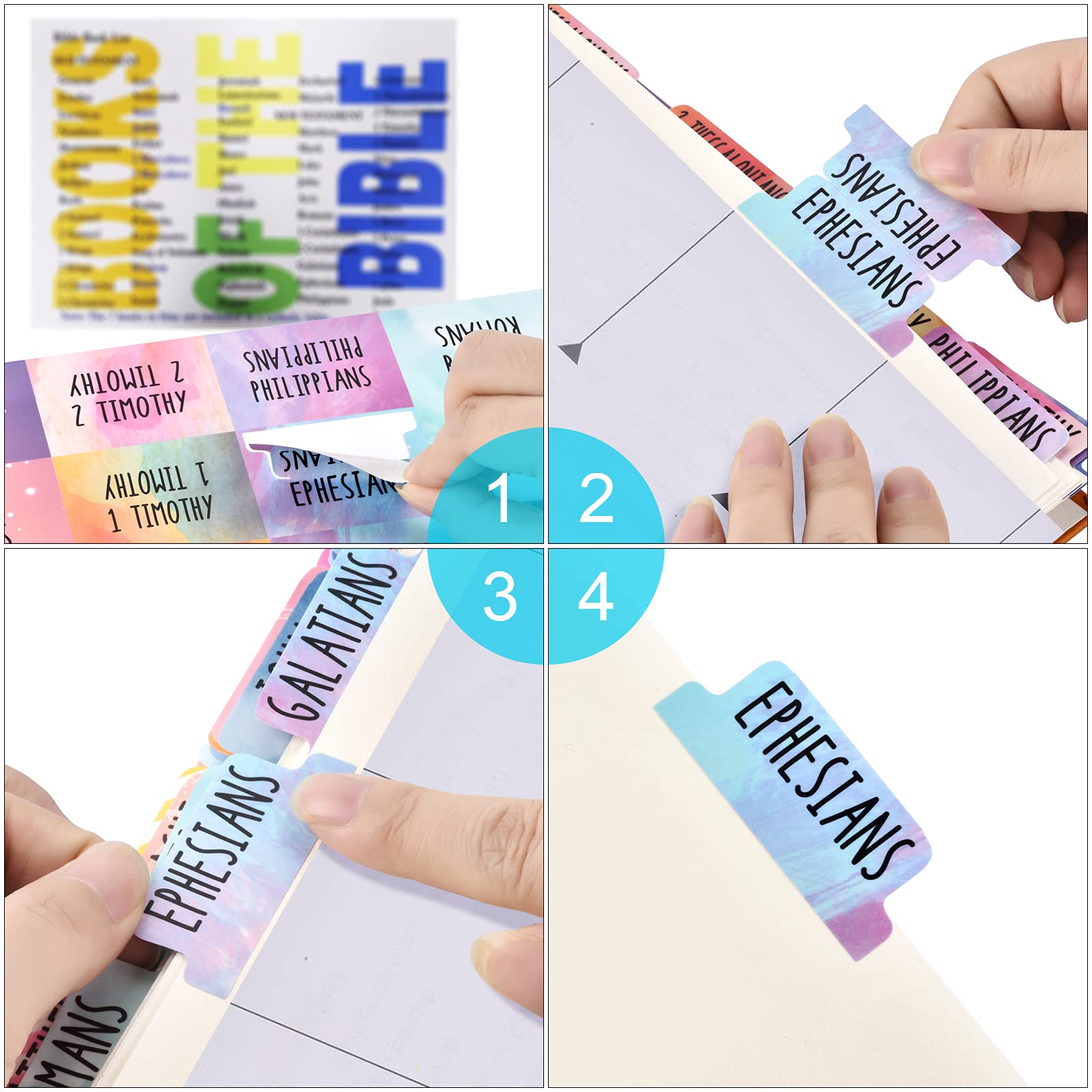 Snapklik.com : Bible Tabs For Women/Men/Kids, Catholic Bible Tabs Old ...