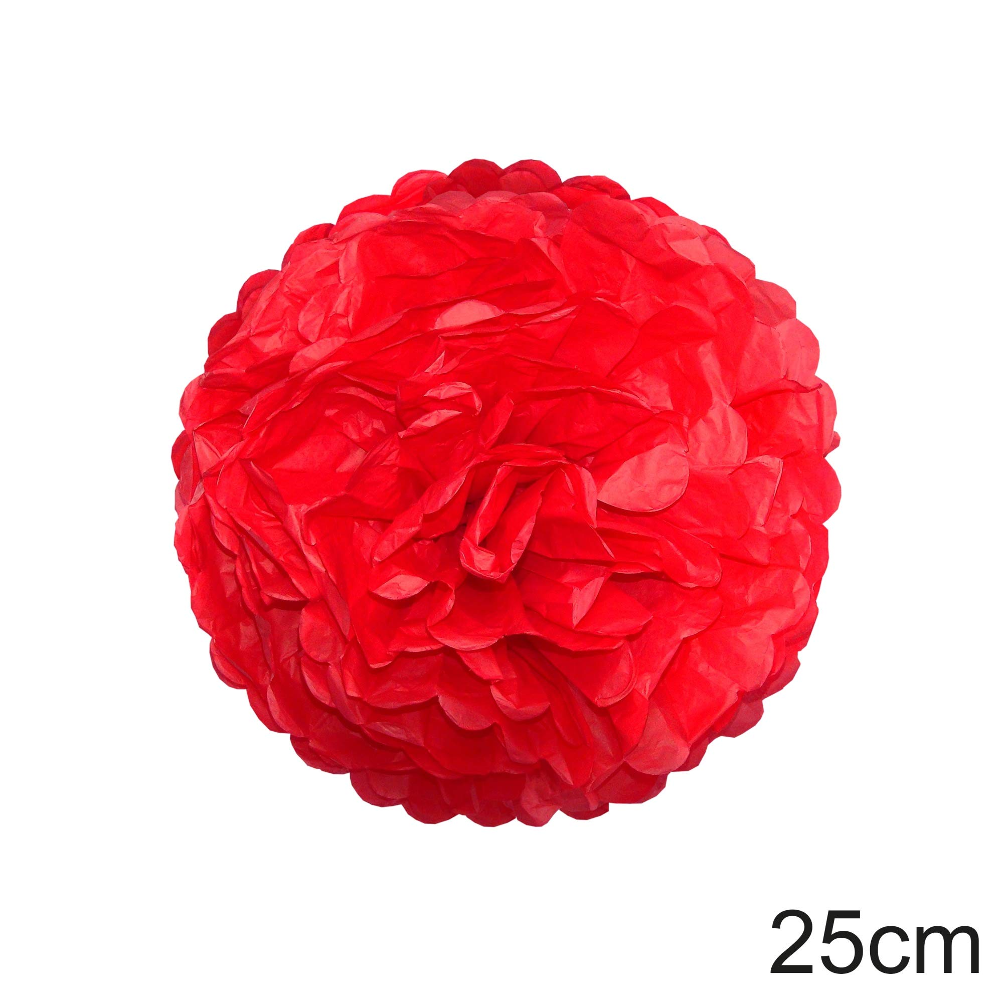EinsSein 1x Ventagli di Carta Appesi Sole 37cm Pink Matrimonio Carta velina Decorativa Pom Pom veline Pompom Pompon Decorazioni Fiori di marmitta Moto Decorativi crespa giganti PON PON Colorati Viola