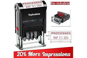 Processed Stamps with Date