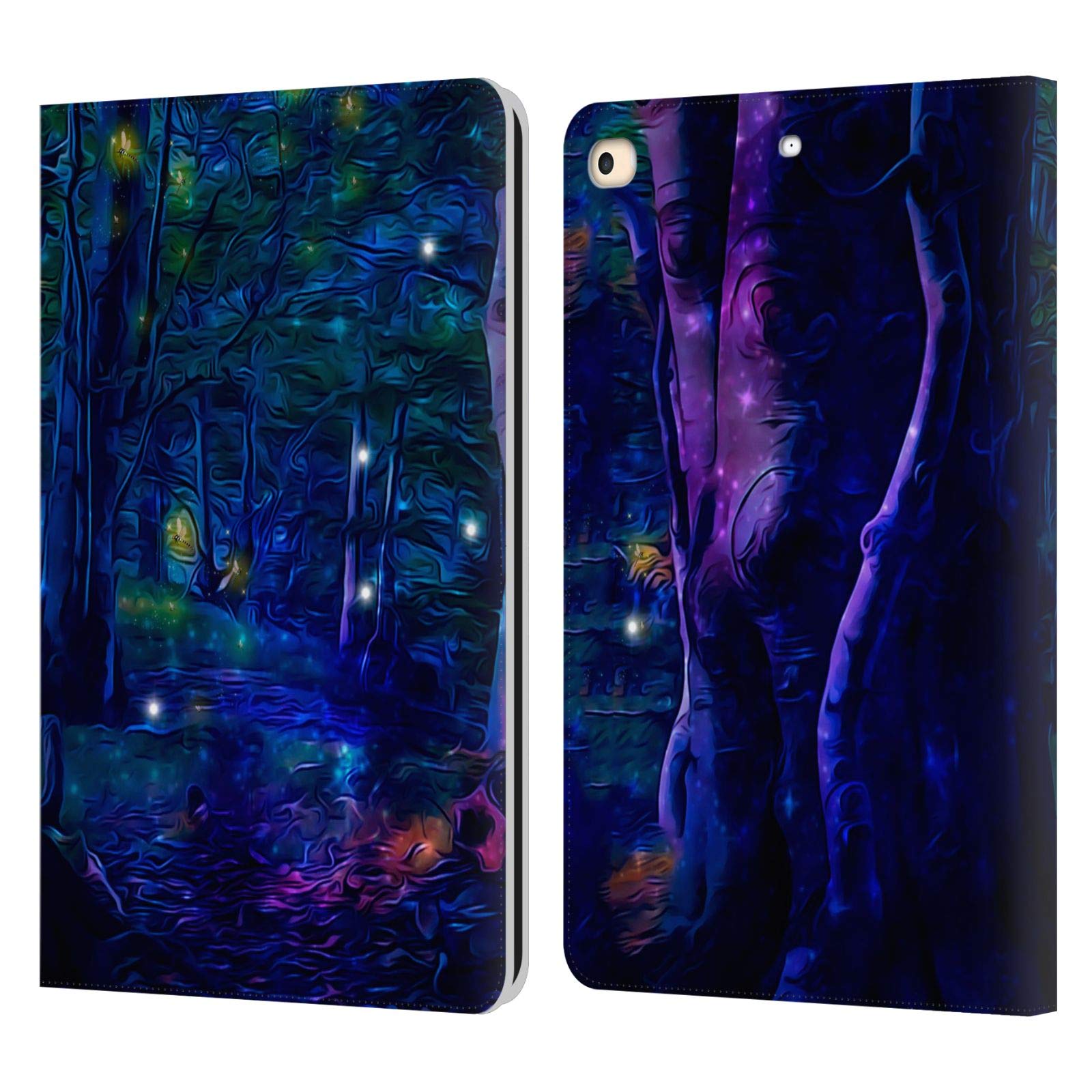 Housse cuir iPad 9.7 Haroulita rabat magnétique et fentes pour cartes