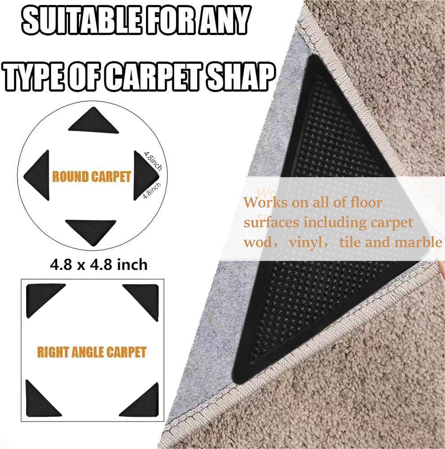 Tapis Marbre Noir Blanc, Style Moderne, Doux, Flanelle, Antidérapant, Lavable, pour Salon, Chambre À Coucher, Décoration D'intérieur (Couleur 1,160x230cm)
