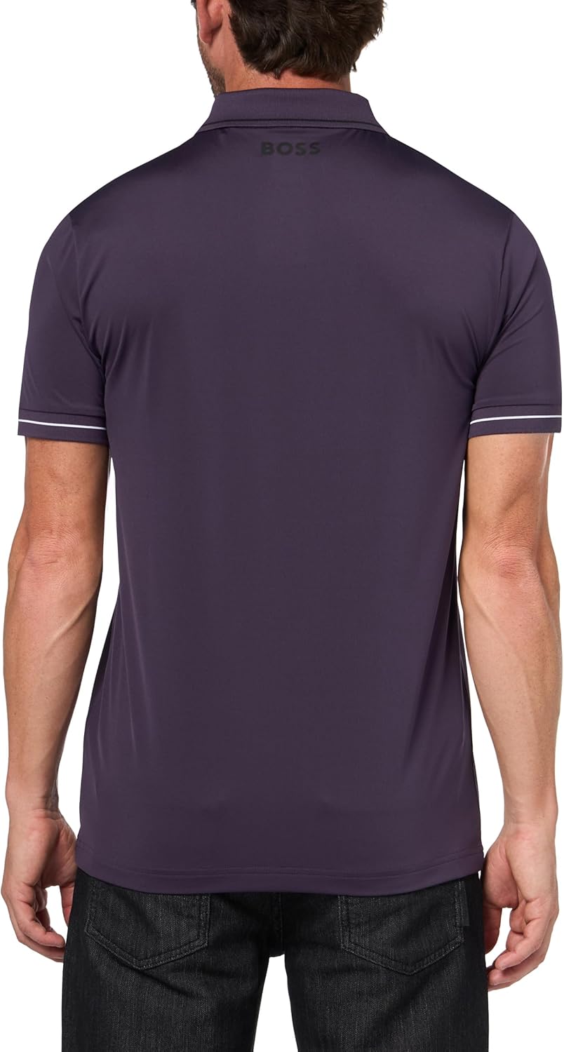 BOSS Mens Paul Pro Performance Polo Shirt - Image 2