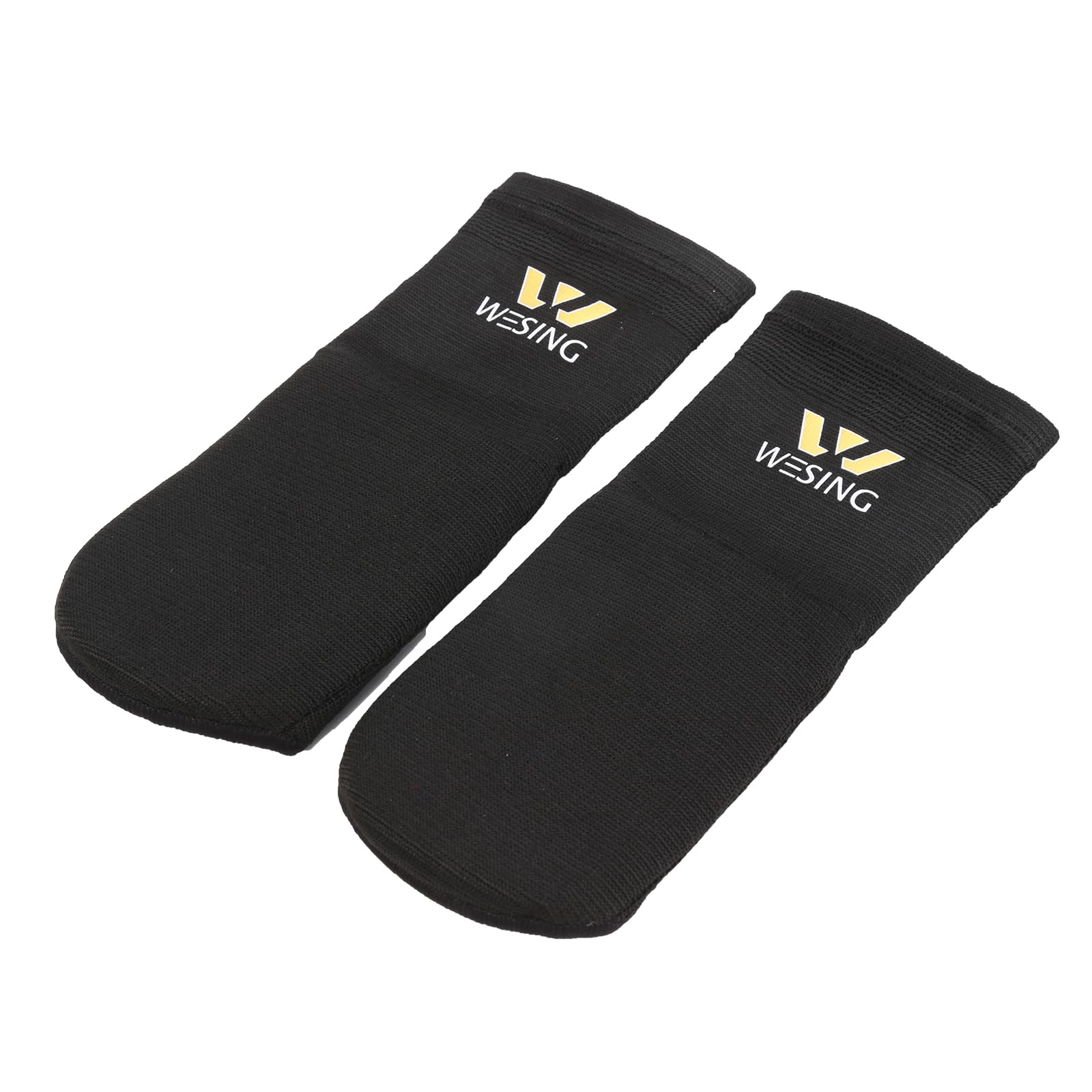 Wesing Instep Guard for MMA Boxing Kickboxing Instep Pad Instep Support Ankle Support(Black, M)
