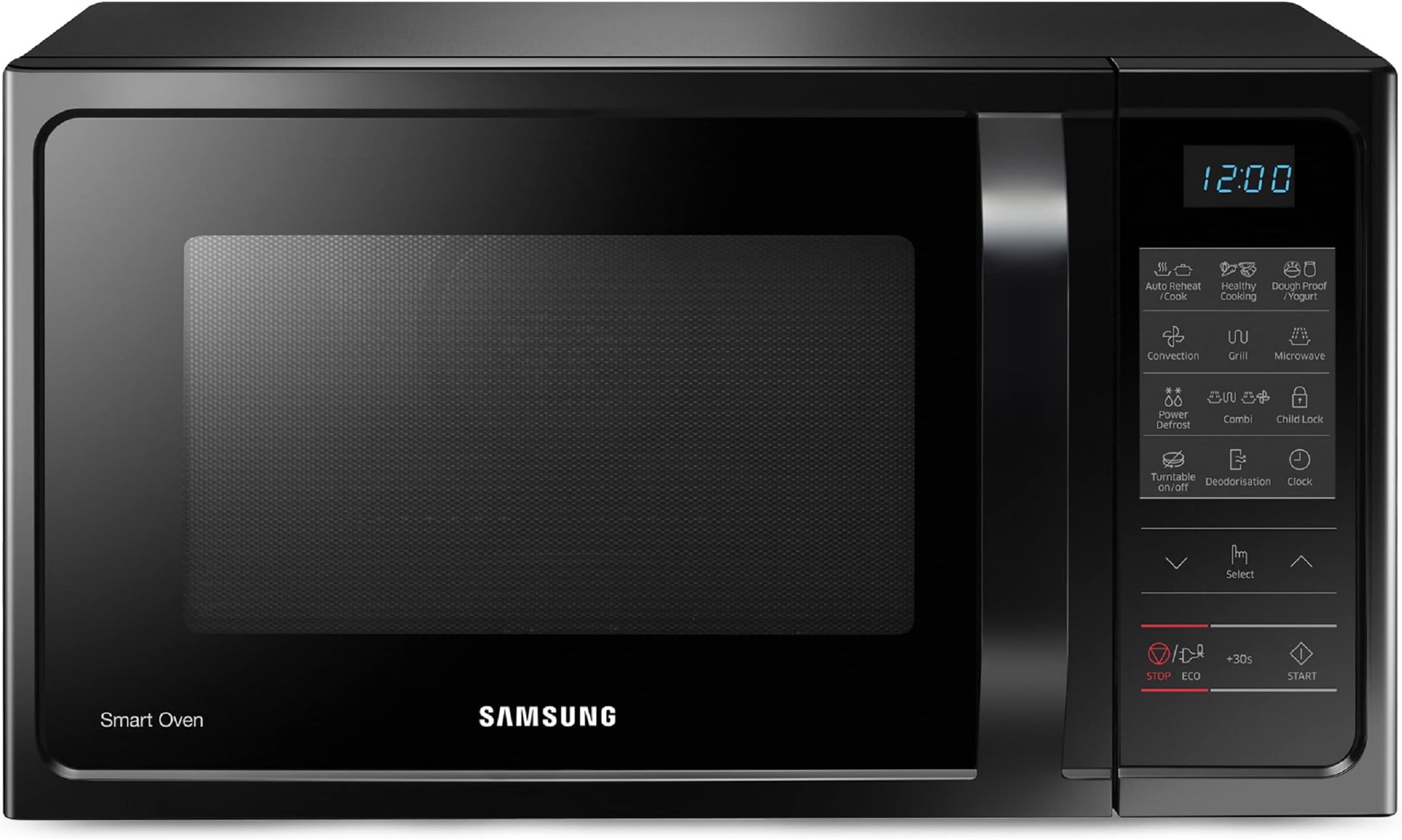 Samsung 28 L Convection Microwave Oven (MC28H5013AK/TL, Dark Gray)