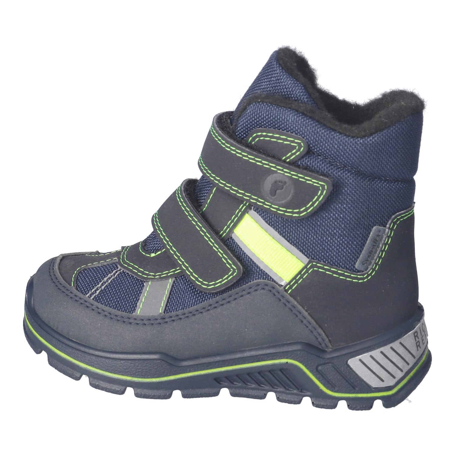 RICOSTA Chłopięce buty zimowe GABRIS, buty dziecięce, WMS: szerokie, luźna wkładka, Sympatex, jezioro, ocean 180, 35 EU Weit