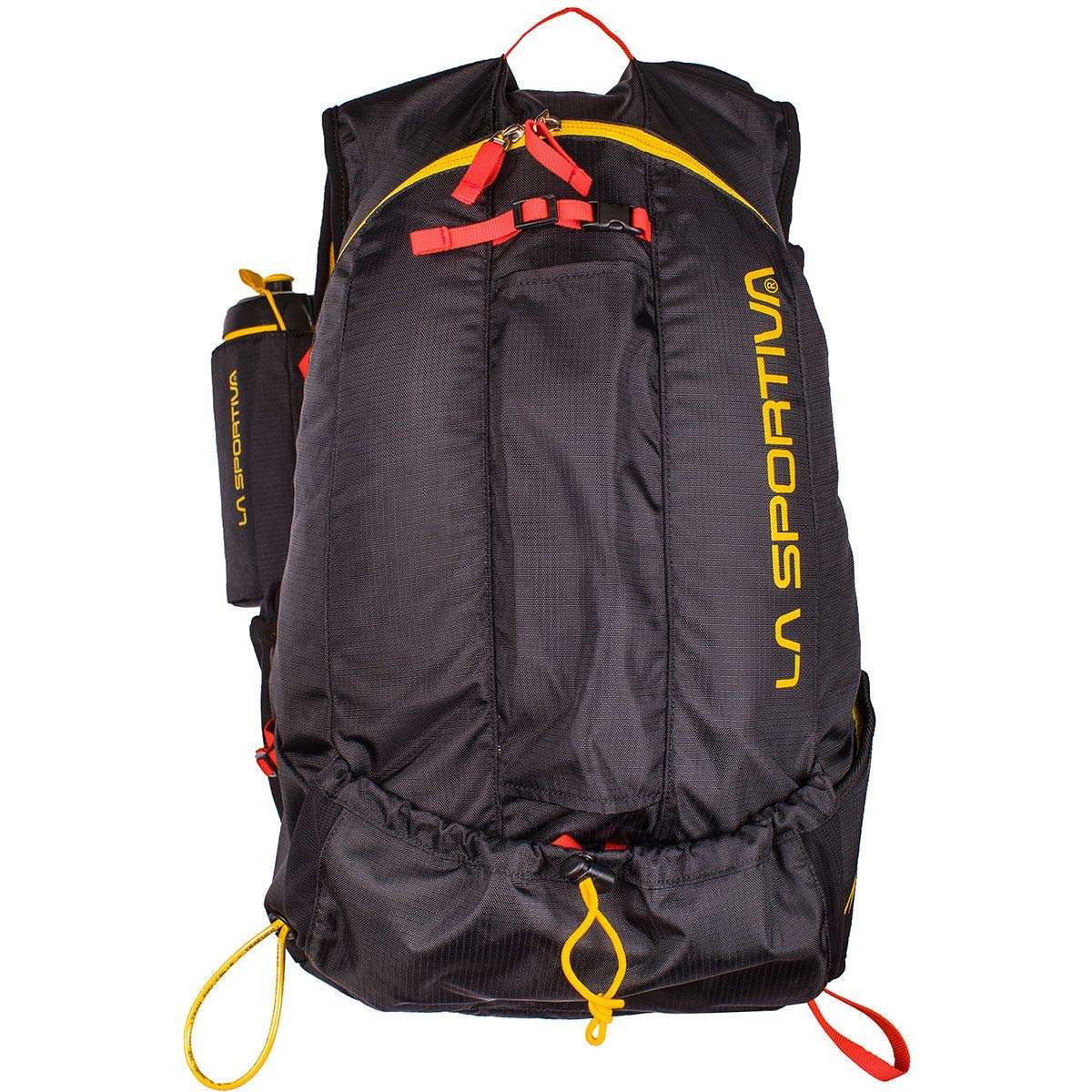 La Sportiva Course Backpack - Zaini Unisex Adulto, Multicolore (Black/Yellow), 24x36x45 cm (W x H L)