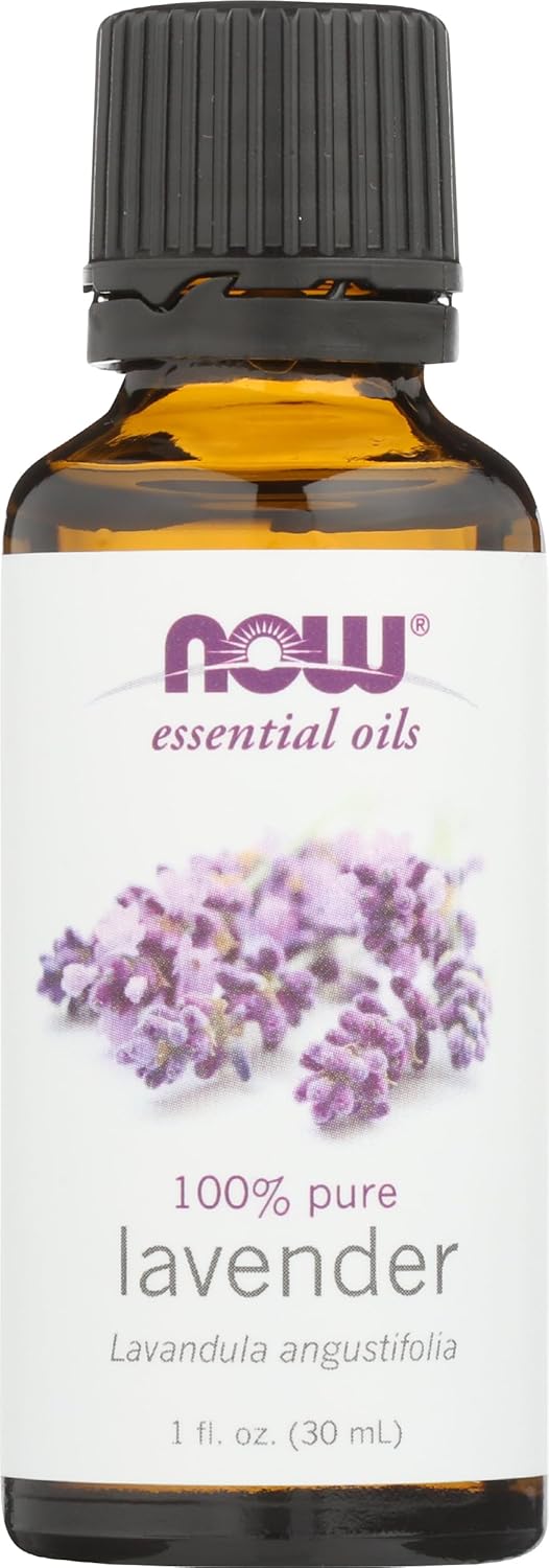NOW Foods Lavender Oil, 1 Fluid Ounce (2 Pack)