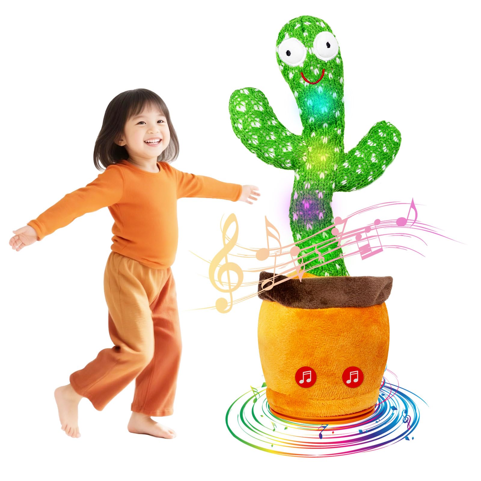 Amazon.co.jp: Bonistasia サボテン おもちゃ、踊る、歌う、録音