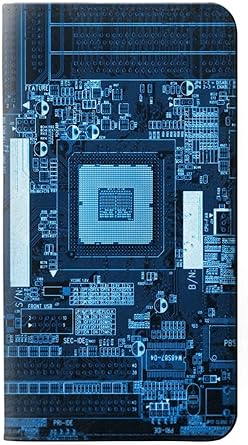 RW1814 CPU Motherboard PU Leather Flip Case Cover for Samsung Galaxy A55 5G