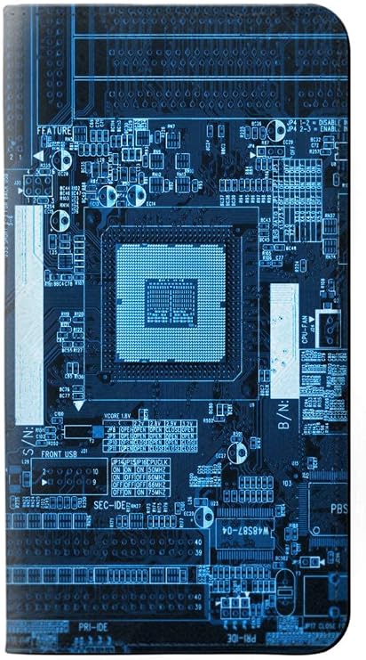 RW1814 CPU Motherboard PU Leather Flip Case Cover for Samsung Galaxy A55 5G