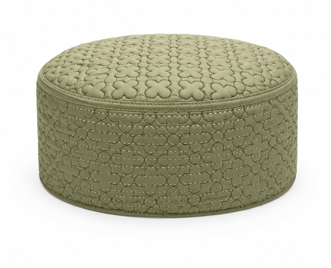 Premium Quilted Muslim Prayer Cap for Men | Soft Cotton Taqiyah Skull Cap | Lightweight Breathable Islamic Namaz Topi | Elegant Embroidered Kufi Hat, Ramadan, Eid & Mosque | Olive Green-picture-17