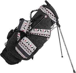 ZQYR Convenient, Portable HoleUltralight Golf Bag With Stand,Stable Base,strong Stability And Durability, Gray 424