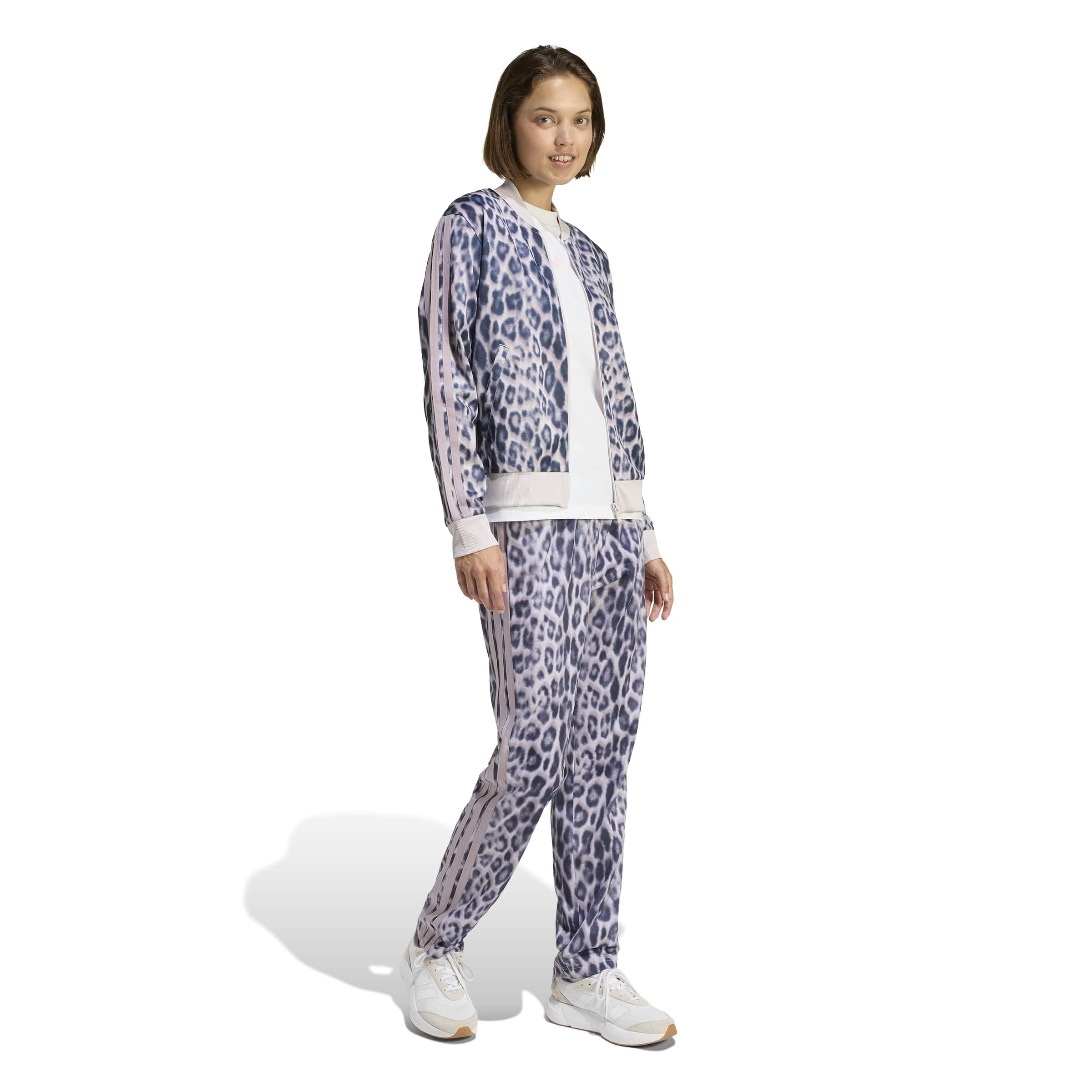adidas Essentials 3-stripes Tracksuit Animal Aop Chándal Mujer (Pack de 1)