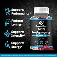 Vista 2 de Erecta Max+ Gummies - Official ErectaMax+ Premium Gummys All Natural Advanced Formula for Health & Wellness, Daily ErectaMaxPlus Supplement Support