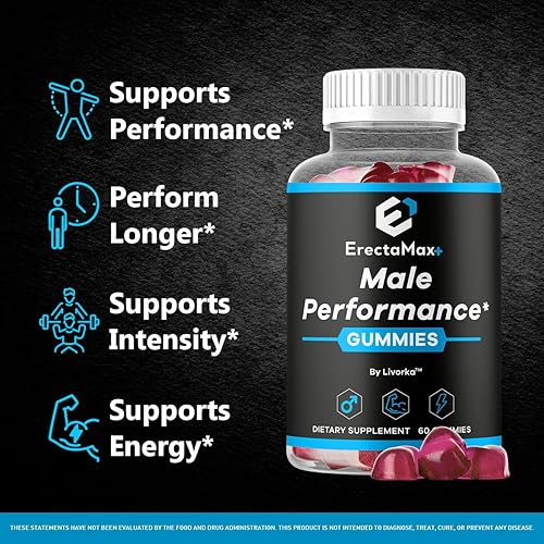 Miniatura 2 de Erecta Max+ - Gomitas oficiales ErectaMax+ Premium Gummys fórmula avanzada natural para la salud y el bienestar, suplemento diario ErectaMaxPlus,