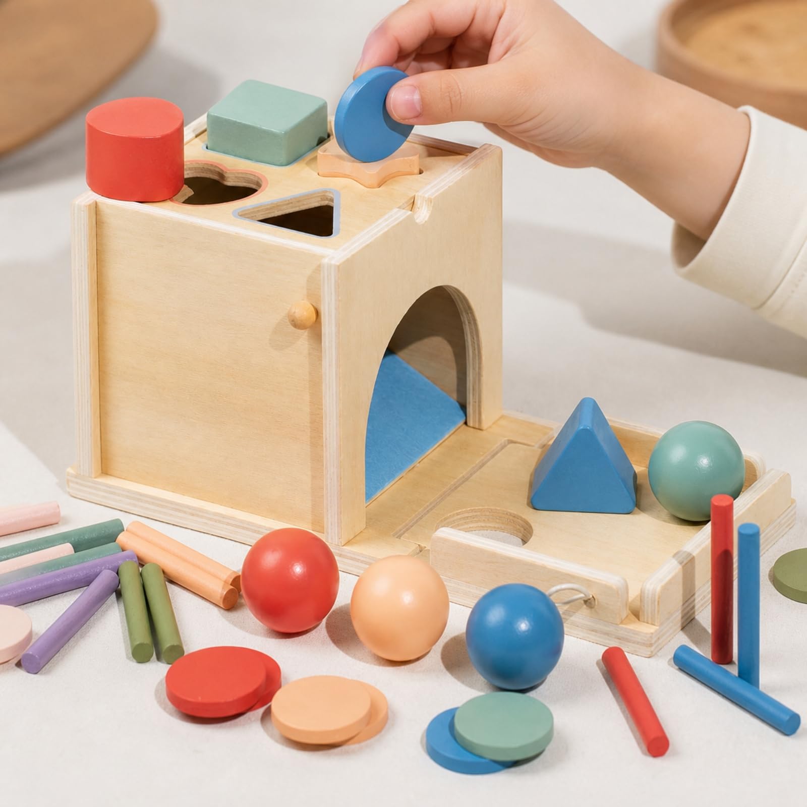 Aktivitätsbox mit Wechselplatten fördert Feinmotorik Aktivitätsspielzeug aus ohne sortierer aus für, Zimmer