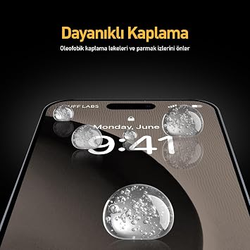 5D EasyFit 2 Easy Application Apparatus Screen Protector Tempered Glass Compatible with BUFF LABS iPhone 16 Series, iPhone 16 Pro Max, Transparent