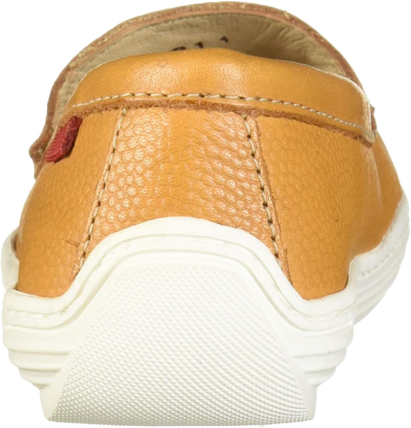 Marc Joseph New York Unisex Kids Boys/Girls Leather Broadway Loafer, tan Pebble Grainy/White Sole, 4.5 M US Little