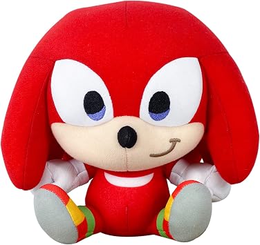 Great Eastern Entertainment Sonic The Hedgehog- SD Knuckles Sitting Plush 7" H