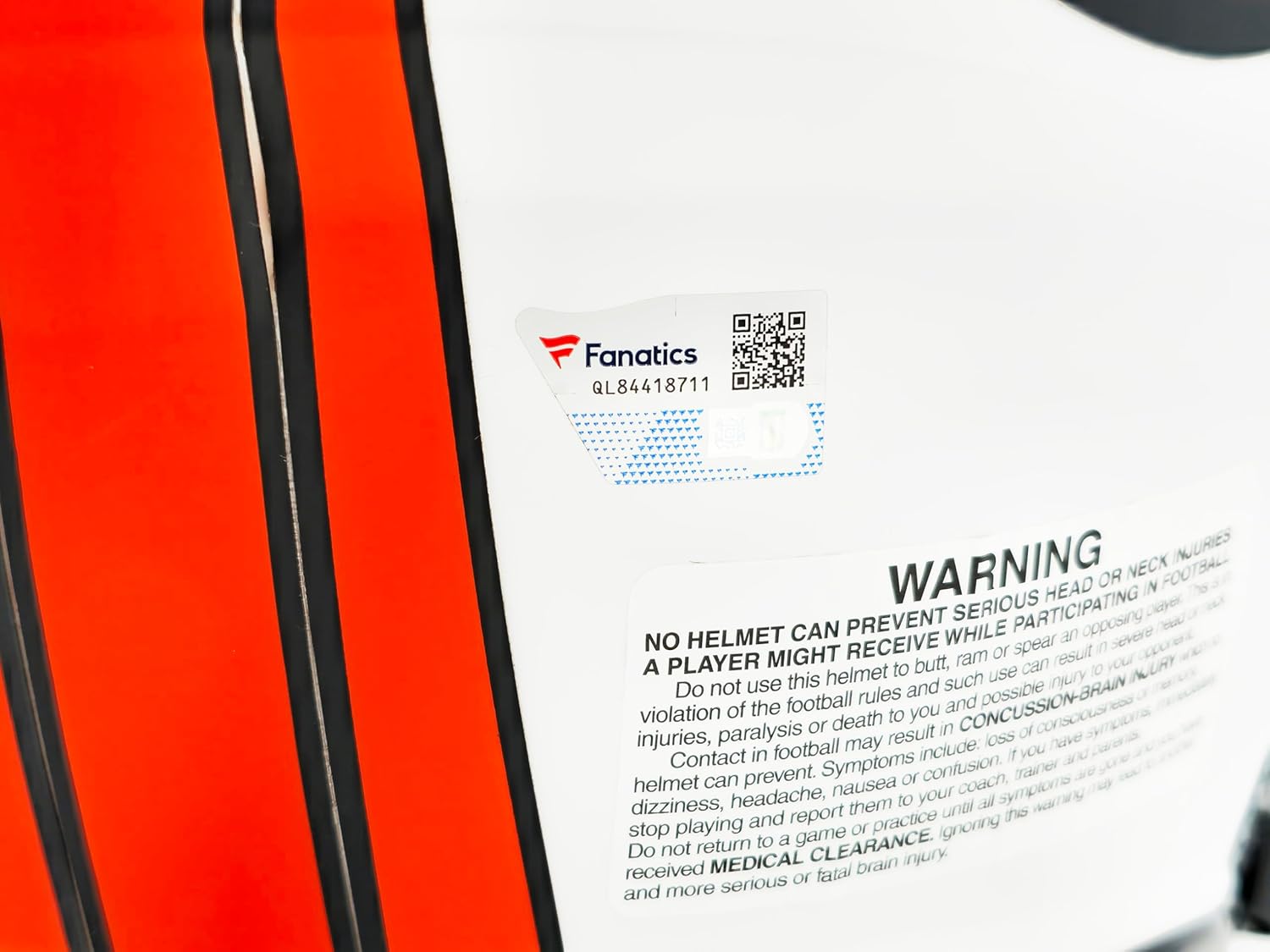 Russell Wilson Autographed Lunar Eclipse White Full Size Authentic Speed Football Helmet Holo Stock #227936