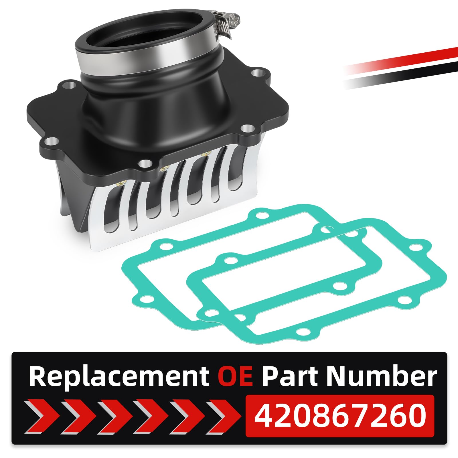 Amazon.com: Carburetor Carb Flange Intake Socket & Reed Valve