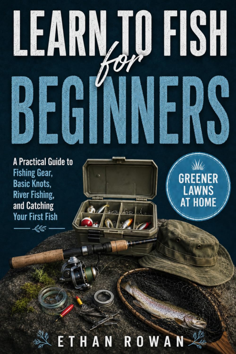 Learn to Fish for Beginners: A Practical Guide to Fishing Gear, Basic Knots, River Fishing, and Catching Your First Fish