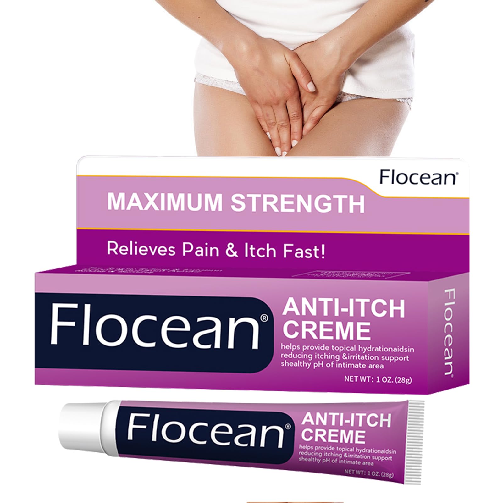 28g Private Antibakterielle Creme,Pflegende Intimcreme,Intimbereich Pflegecreme,Salbe Gegen Juckreiz im Intimbereich zur äußerlichen vaginal Anwendung