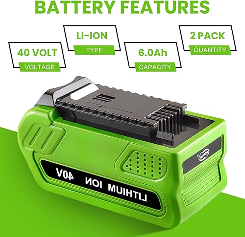 Miniatura 2 de Cargador rápido de repuesto para batería de litio Black and Decker de 20 V LBXR20 LBXR2020 LB2X4020 y compatible con batería de 20 voltios MAX