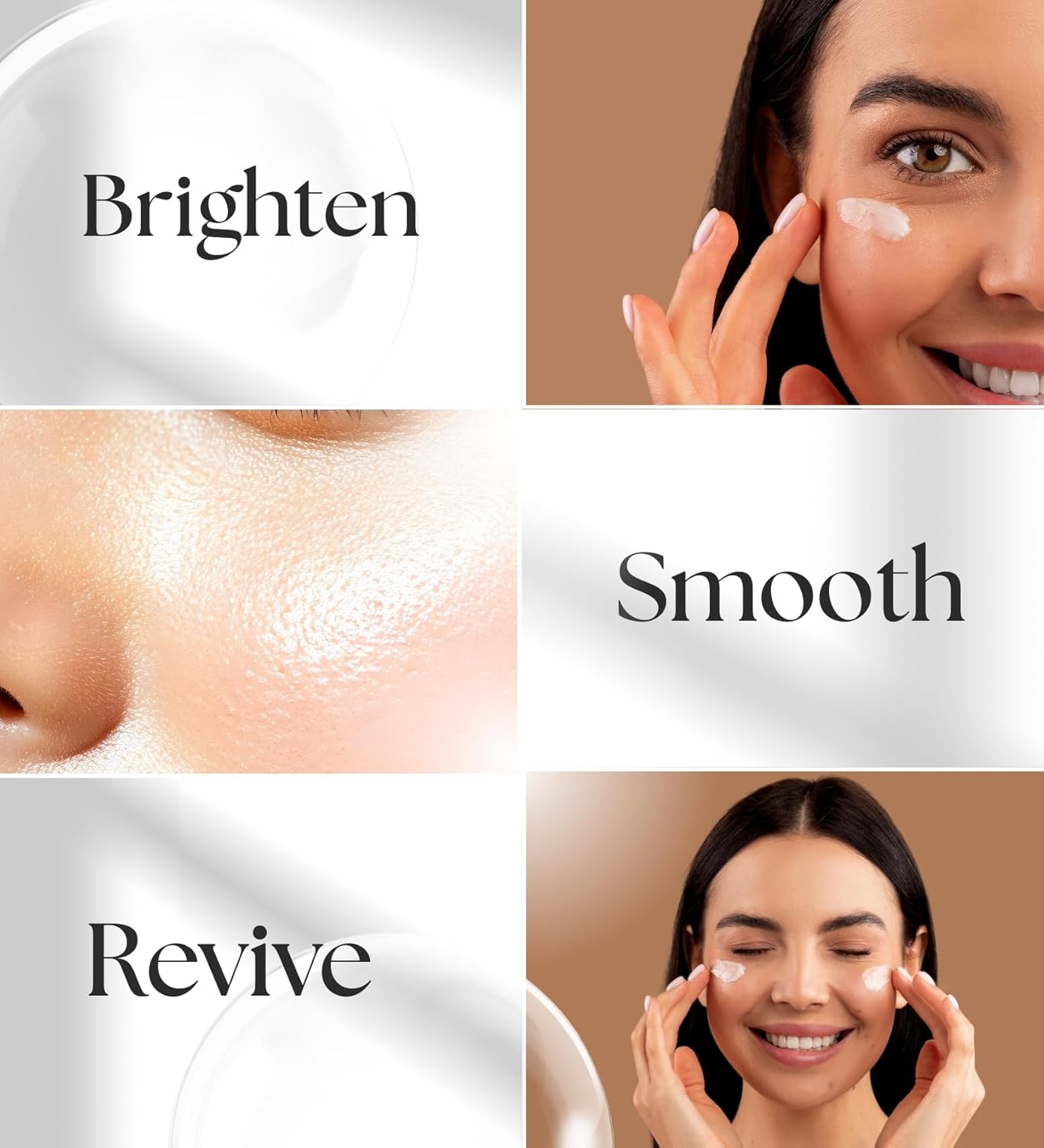 Under Eye Cream Anti Aging – Purifect Anti-Wrinkle Retinol Eye Cream Bundle with Dark Circles Vitamin C & Tightening Collagen Eye-Cream 30 ml Each by Symphony Beauty – Gift Set (3 Items) - Image 4