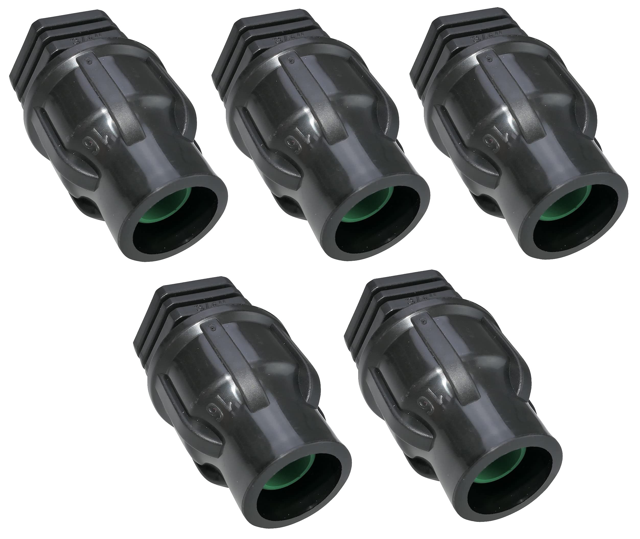 AERZETIX - C66840 - Set di 10 tappi filettati aschio 1 per tubo acqua
