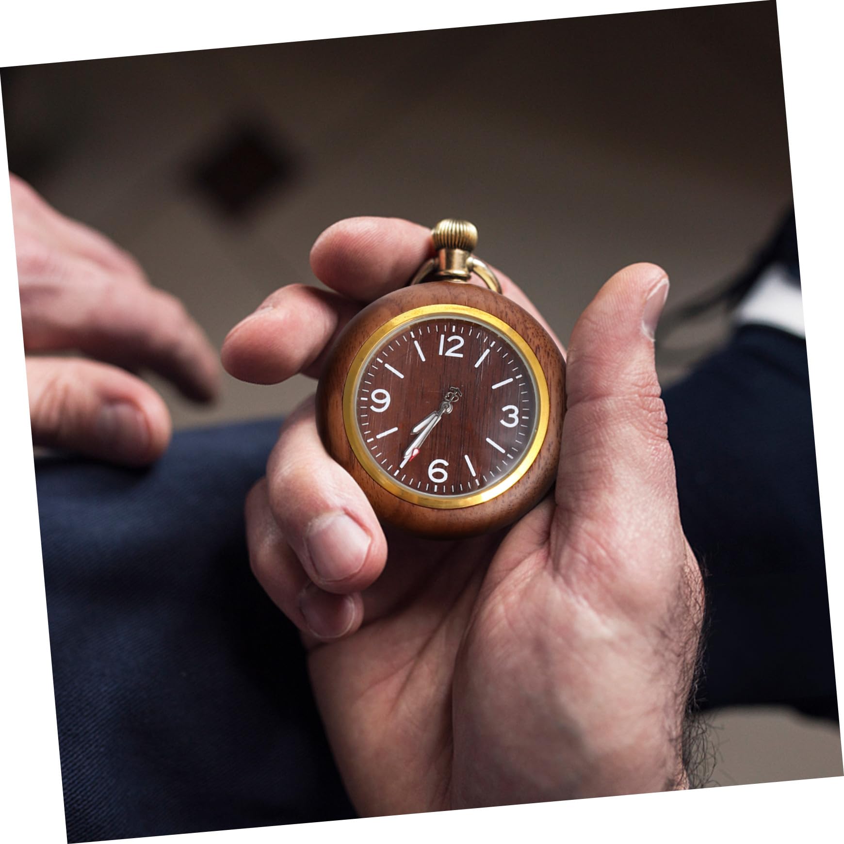 Ipetboom Reloj de Bolsillo Mecánico Vintage Collar de Aleación y Vidrio, Diseño Clásico Preciso para Uso Diario y Obsequio Especial Varios Estilos