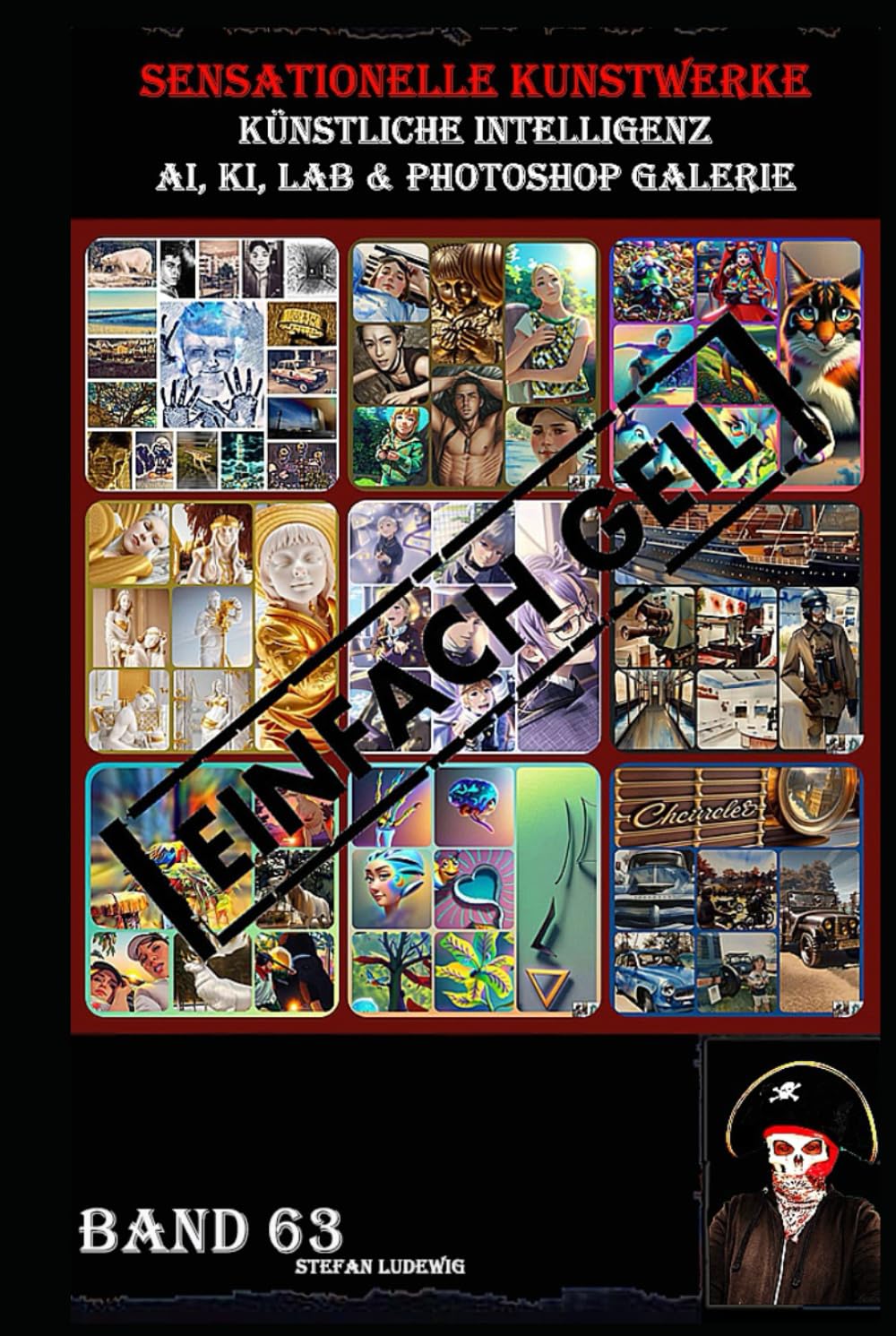 Art IA et art numérique Photoshop livre inspiration design KI LAB