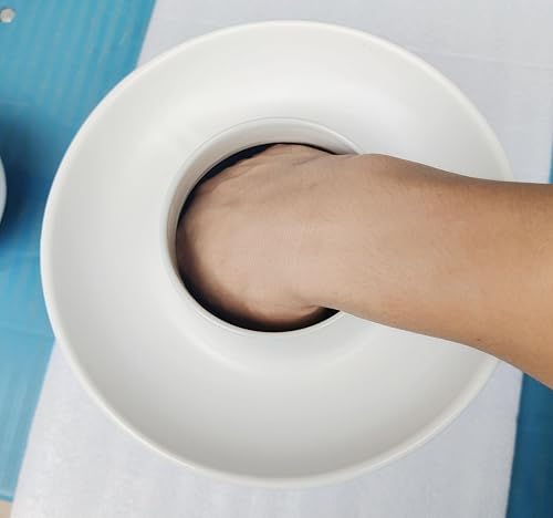 Miniatura 3 de YOBNKU Fermentación Crock 3.5 litros, kit de fermentación de tarro de pepinillo con tapa de sellado de agua, para pepinillos, kimchi (3.5L)