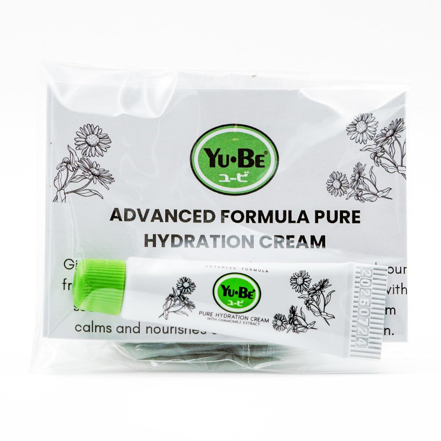 Yu-Be Advanced Formula Pure Hydration Cream Samples (100 Pack) – Fragrance-Free Hand & Body Moisturizer for Dry, Sensitive-Prone Skin – Glycerin-Rich, Travel Size (0.10 fl oz Each) - Image 4